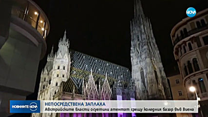 Осуетиха атентат срещу коледния базар във Виена