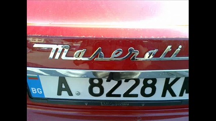 Maserati Grant Turizmo v Burgas 