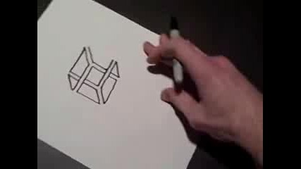 Как Да Нарисуваме Готин Куб
