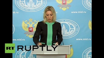 Russia: Bulgaria has 'moral responsibility' for blocking Syrian aid - Zakharova