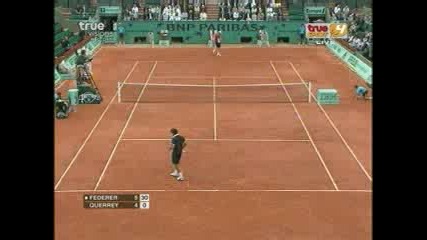 Roland Garos-Federer-Querrey-6:4