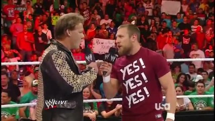 Chris Jericho says Daniel Bryan ''shut the hell up''