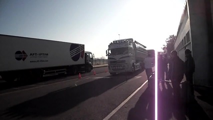 Volvo Fh 12 i Daf Xf 105 des Transports