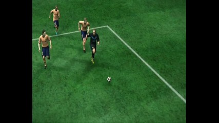 Pes 10 - Test Video Man.utd skills video beta 