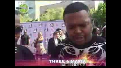 Three Six Mafia 2007 Mtv Movie Awards