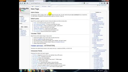 How to enter into The Hidden Wiki (including Links)
