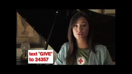 Demi Lovato - American Red Cross - Psa 1