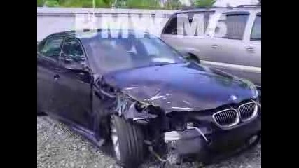 Bmw M5 - Dramatic Crash Results