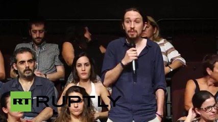 Spain: Podemos leader Pablo Iglesias begins  path towards Spanish general election