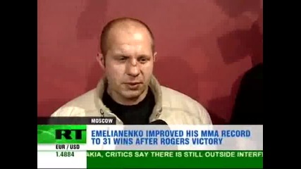 Fedor Emelianenko : I will stay in ring as long as I can 