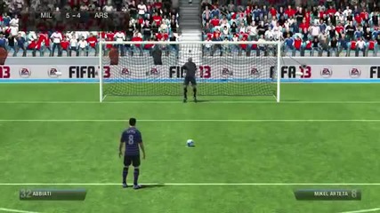 Fifa 13 - Penalty Shootout Milan v Arsenal
