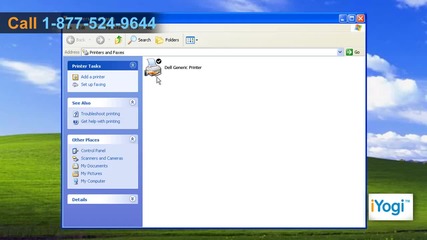 How to share Dell® printer on Windows® Xp network