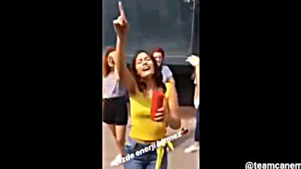 Demet and Can dancing