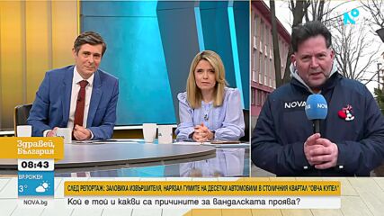 Заловиха мъж, нарязал гумите на няколко коли с несофийски номера в "Овча купел"
