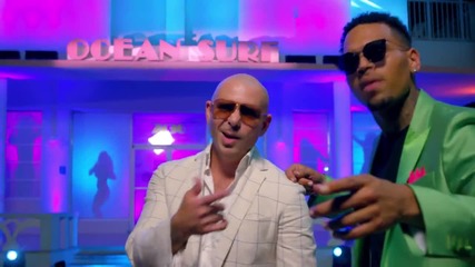 •2015• Pitbull feat. Chris Brown - Fun ( Official Music Video ) H D