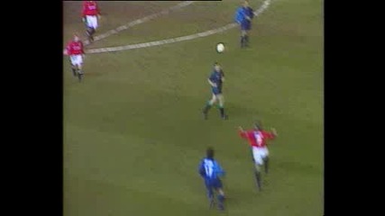 Eric Cantona - Great Goal Vs. Arsenal