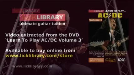 Ac Dc - You Shook Me All Night Long - Guitar Solo Performance - Learn To Play with Danny Gill 