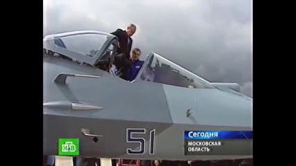 Т - 50 Изтребител 5 Поколение - Россия 