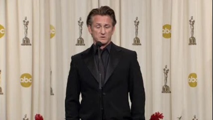 Oscars 2009 Best Actor Sean Penn Press Room...