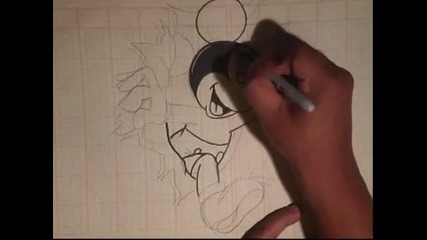Drawing Mickey Mouse Character