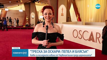 NOVA отново на "Оскарите": Стаси Айви от Холивуд, часове преди церемонията