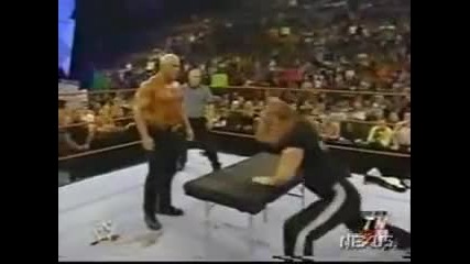 Scott Steiner vs Triple H Arm Wrestling! 