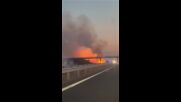 Пожар на АМ "Тракия"