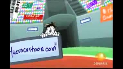 Atletismo Huevo Cartoon 