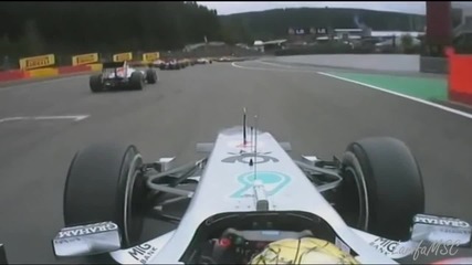 Най-доброто от Михаел Шумахер Белгия 2011 - Best of Michael Schumacher Belgium 2011