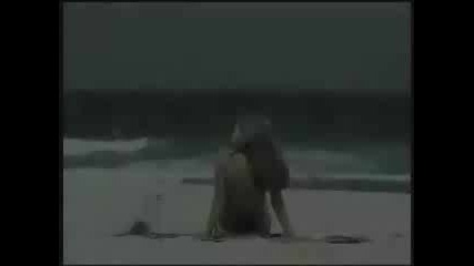 Girl on Beach Funny Advert
