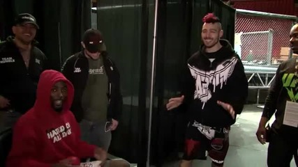 Amicable Trash Talk from Hardy and Johnson 
