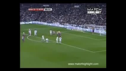 Real Madrid vs Atletico Madrid (3 - 2) All Goals and Full Highlights 28 03 2010 