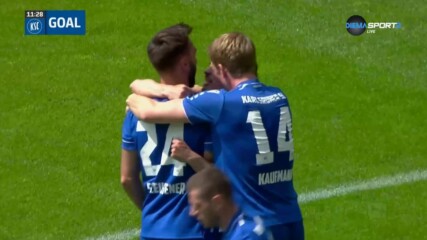 Карлсруе - Хановер 2:1 /репортаж/