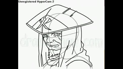 How To Draw Sandaime - The 3rd Hokage