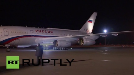 Kazakhstan: Putin lands in Astana for major meetings of CIS and Eurasian powers