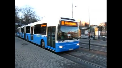 Дълъг Автобус Волво В Гьотеборг/ Швеция 
