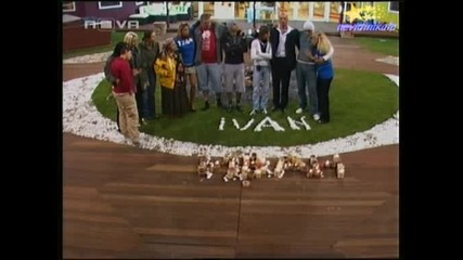 Big Brother 4 - Секретарката ЦецкоСълзи, Песни И Послания За бай Иван! 31.10.2008