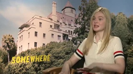 Somewhere Elle Fanning Interview 