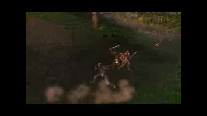 Two Worlds Fighting Gameplay