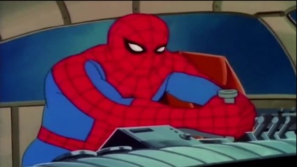 Началните надписи от ретро анимацията Спайдър - Мен (1981-1982)