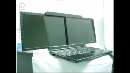 Лаптоп с два екрана вече е в продажба