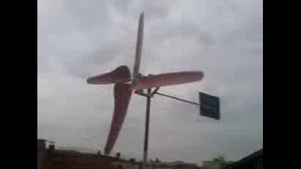 Ветрогенератор самоделка (wind turbine)