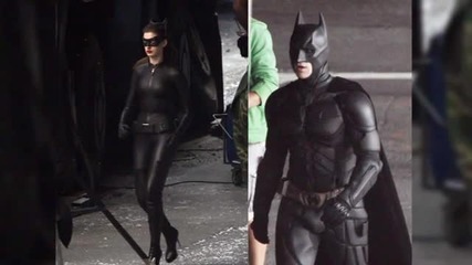 New Photos Of Catwoman & Batman On The Dark Knight Rises Set