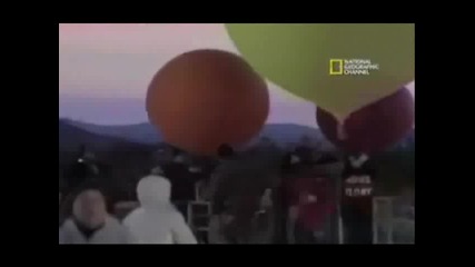 Вдигане на къща с балони
