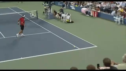 Best pounding in 2010 from The best Tennis player Ever ! 