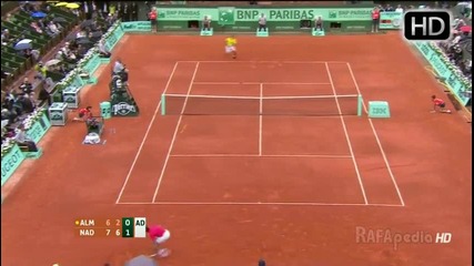 Nadal vs Almagro - Roland Garros 2012