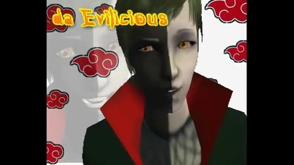 Evilicious Akatsuki (sims) Mep part
