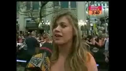 Kelly Clarkson Interview Much Music Video Awards Red Carpet June 21, 2009 Canada 