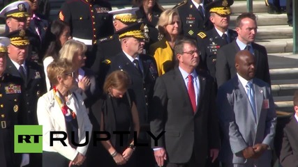 USA: Obama salutes soldiers on National Veterans Day