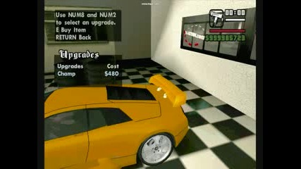 Gta San Andreas - Tuning Mod video (snow mod) 